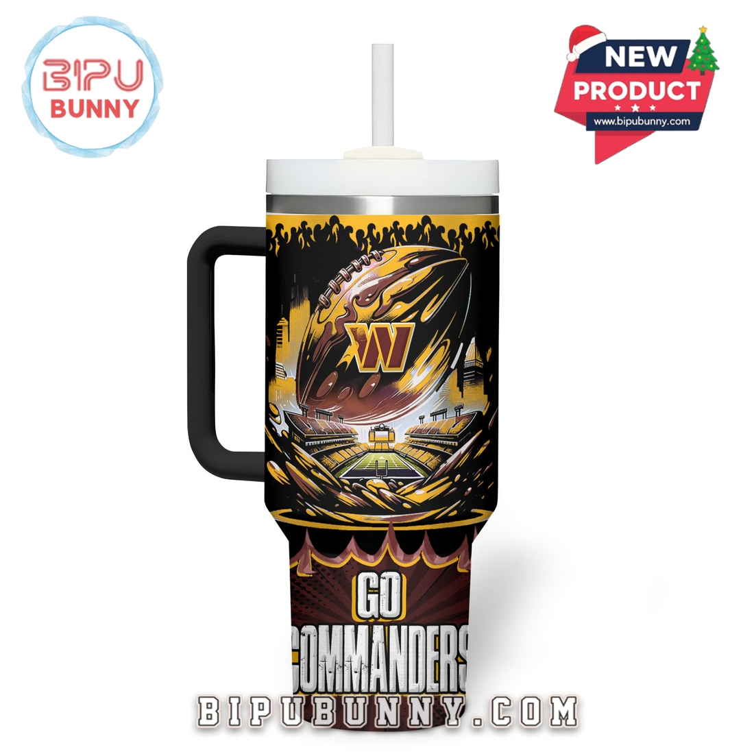 Washington Commanders NFL Champion Energy Tumbler 40oz Washington Commanders NFL Champion Energy Tumbler 40oz