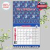The perfect end to the year with holiday cheer and Western Bulldogs pride, featured in a colorful December calendar layout!