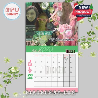 Wicked Wall Hanging Calendar 2026