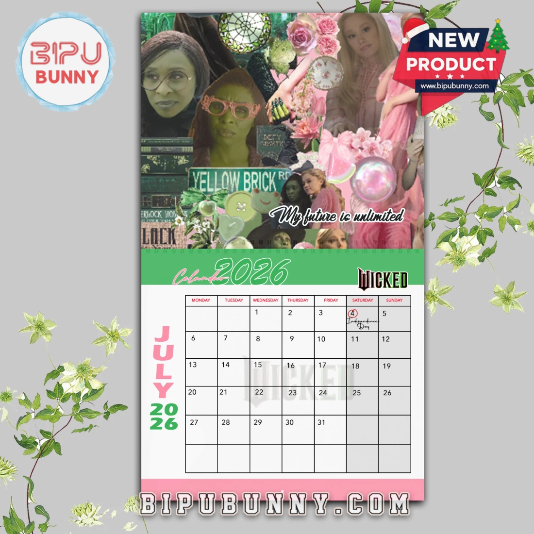 Wicked Wall Hanging Calendar 2026 Wicked Wall Hanging Calendar 2026