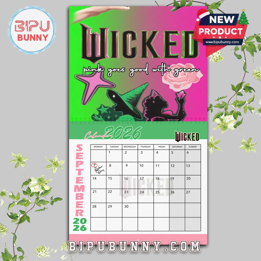 Wicked Wall Hanging Calendar 2026 Wicked Wall Hanging Calendar 2026