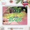 A vivid and enchanting front cover for the Wicked 2026 calendar, blending storybook charm with fantasy visuals!