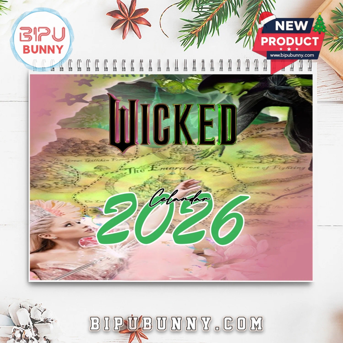 Wicked Wall Hanging Calendar 2026 Wicked Wall Hanging Calendar 2026