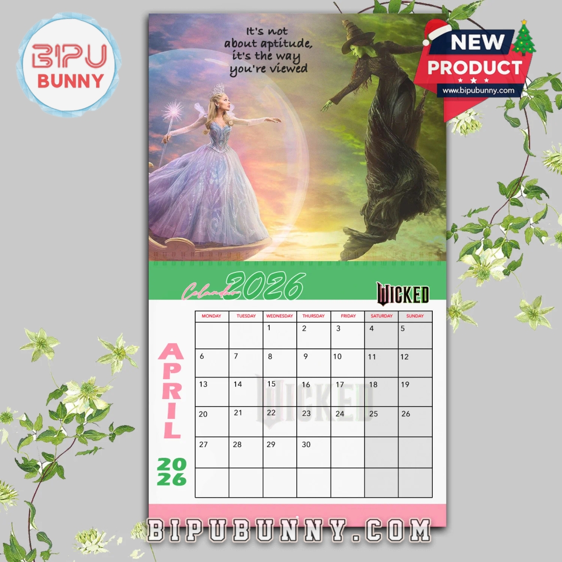 Wicked Wall Hanging Calendar 2026 Wicked Wall Hanging Calendar 2026