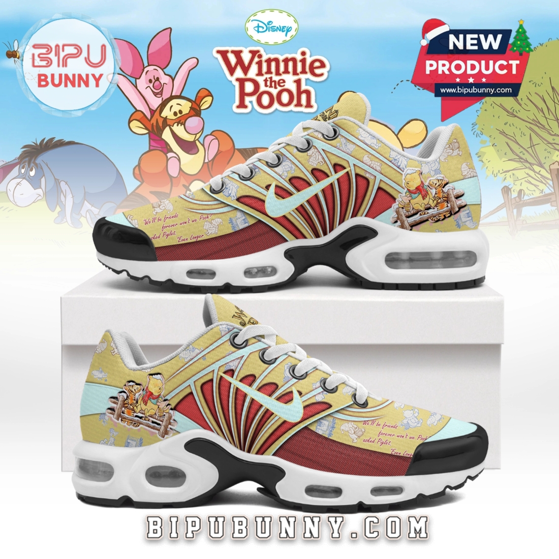 Winnie The Pooh TN Sneakers For Men And Women Winnie The Pooh TN Sneakers For Men And Women