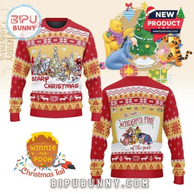 Winnie the Pooh x Christmas 2025 Ugly Sweater
