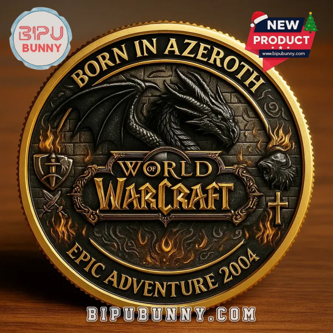 World of Warcraft 2004 Commemorative Coin World of Warcraft 2004 Commemorative Coin