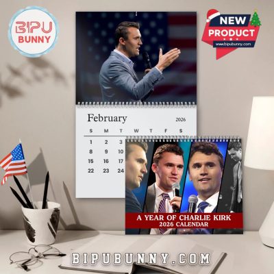 Year Of Charlie Kirk Wall Calendar 2026