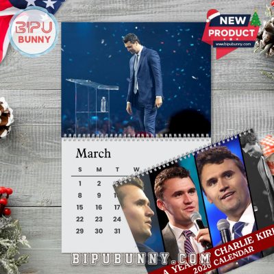 Year Of Charlie Kirk Wall Calendar 2026