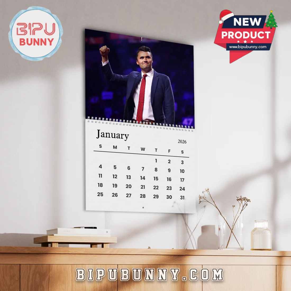 Year Of Charlie Kirk Wall Calendar 2026 Year Of Charlie Kirk Wall Calendar 2026