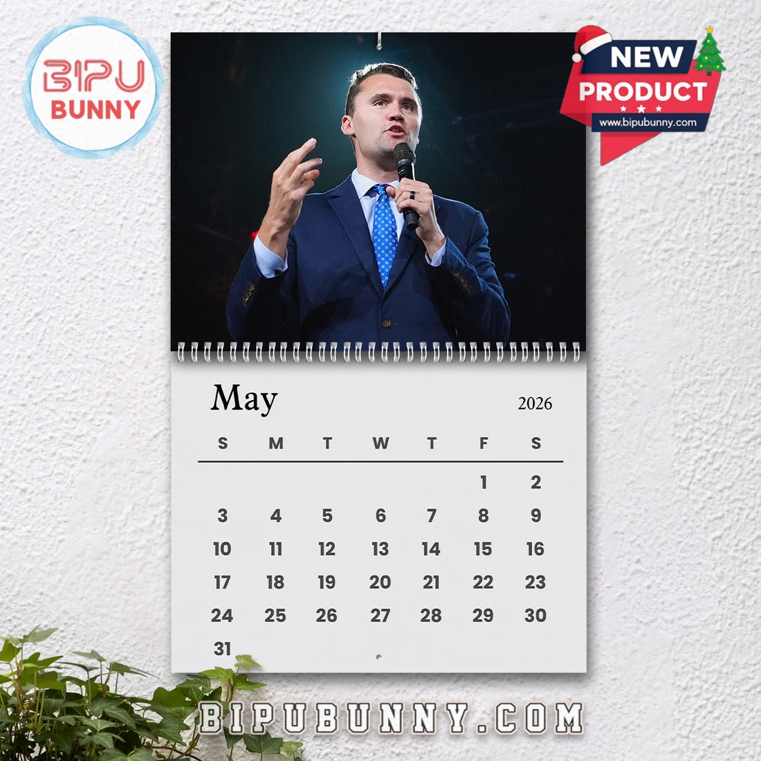 Year Of Charlie Kirk Wall Calendar 2026 Year Of Charlie Kirk Wall Calendar 2026