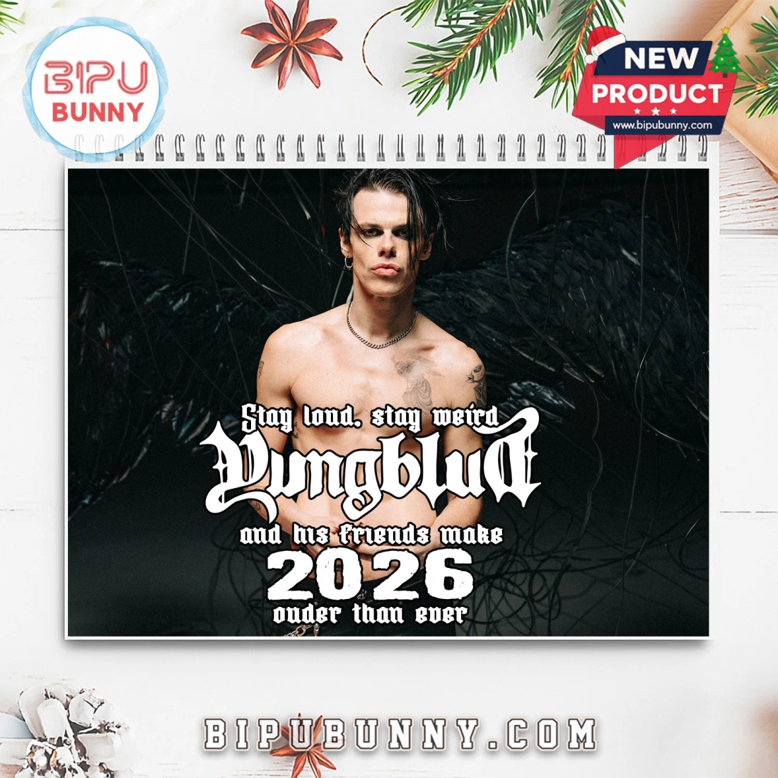 Yungblud & Friends Wall Calendar 2026 Yungblud & Friends Wall Calendar 2026