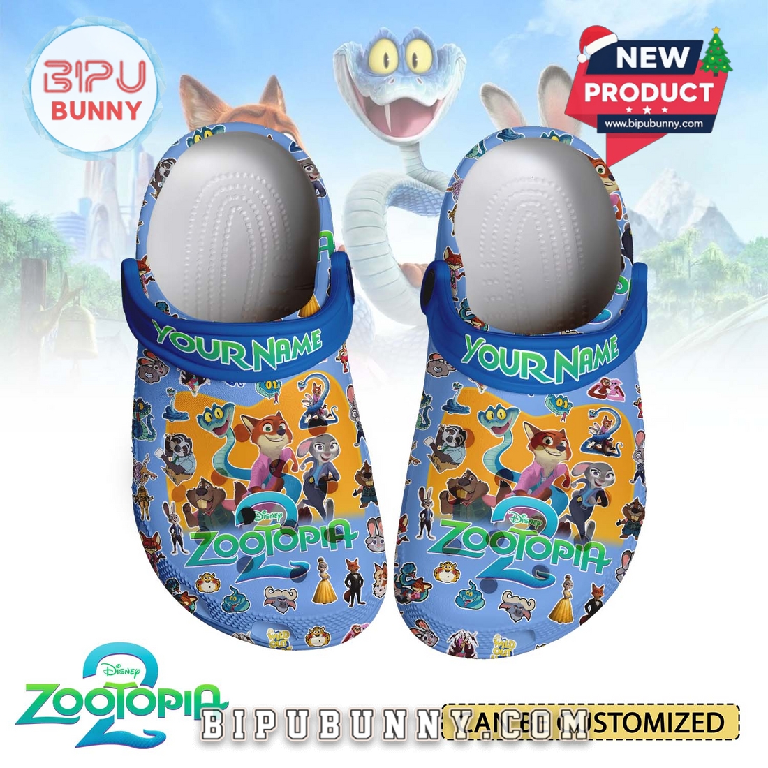 Zootopia 2 Crocs Crocband Clogs Shoes Zootopia 2 Crocs Crocband Clogs Shoes
