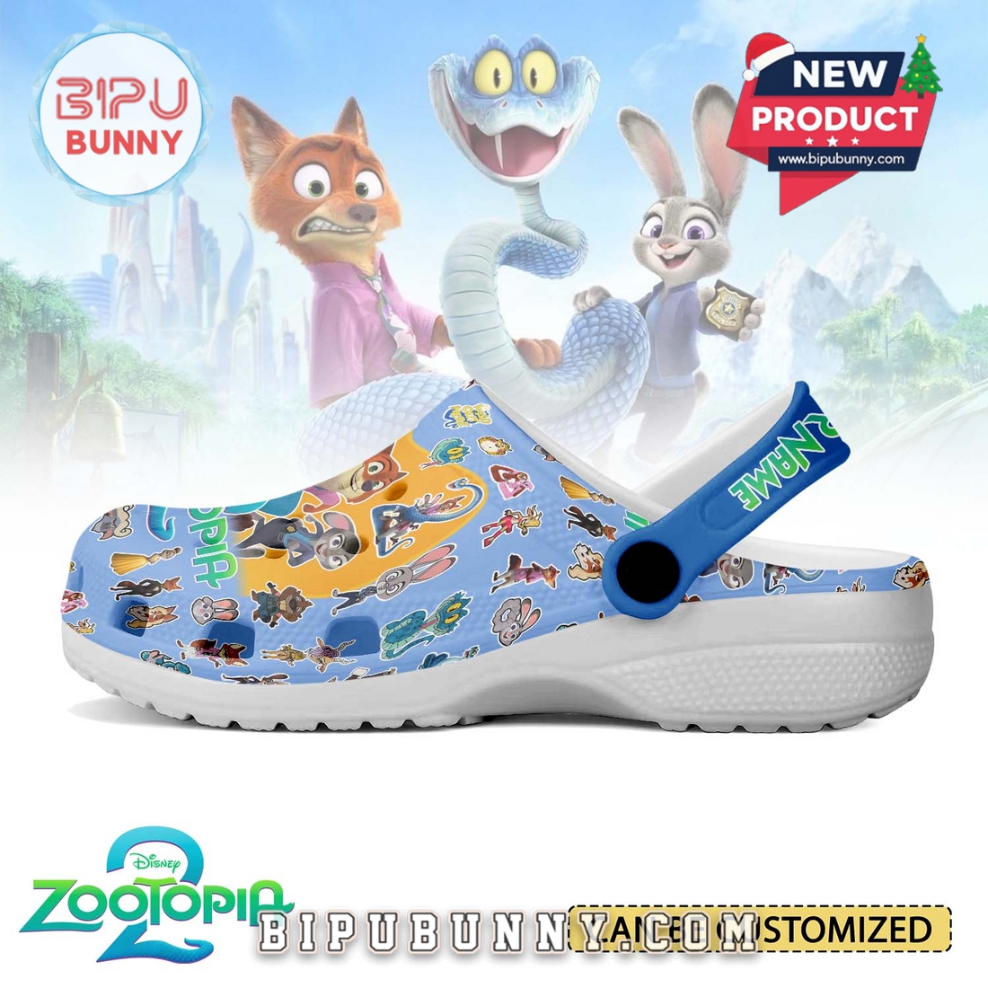 Zootopia 2 Crocs Crocband Clogs Shoes Zootopia 2 Crocs Crocband Clogs Shoes