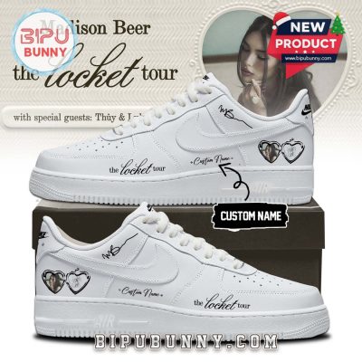 2026 Madison Beer The Locket Custom Tour Air Force 1 2026 Madison Beer The Locket Custom Tour Air Force 1