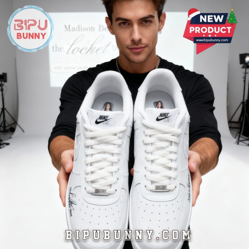2026 Madison Beer The Locket Custom Tour Air Force 1 2026 Madison Beer The Locket Custom Tour Air Force 1