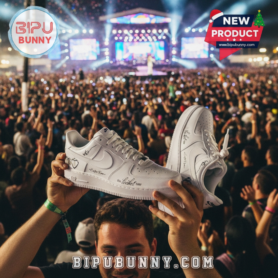 2026 Madison Beer The Locket Custom Tour Air Force 1 2026 Madison Beer The Locket Custom Tour Air Force 1