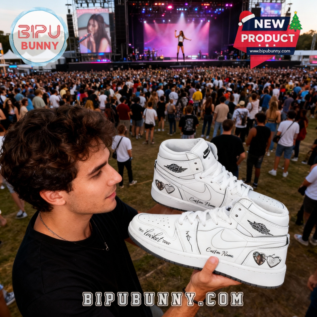 2026 Madison Beer The Locket Custom Tour Air Jordan 1 2026 Madison Beer The Locket Custom Tour Air Jordan 1