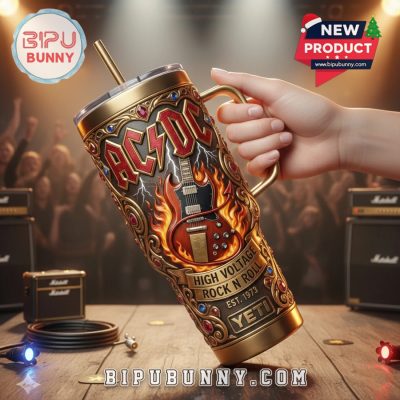 AC DC YETI 40oz Tumbler