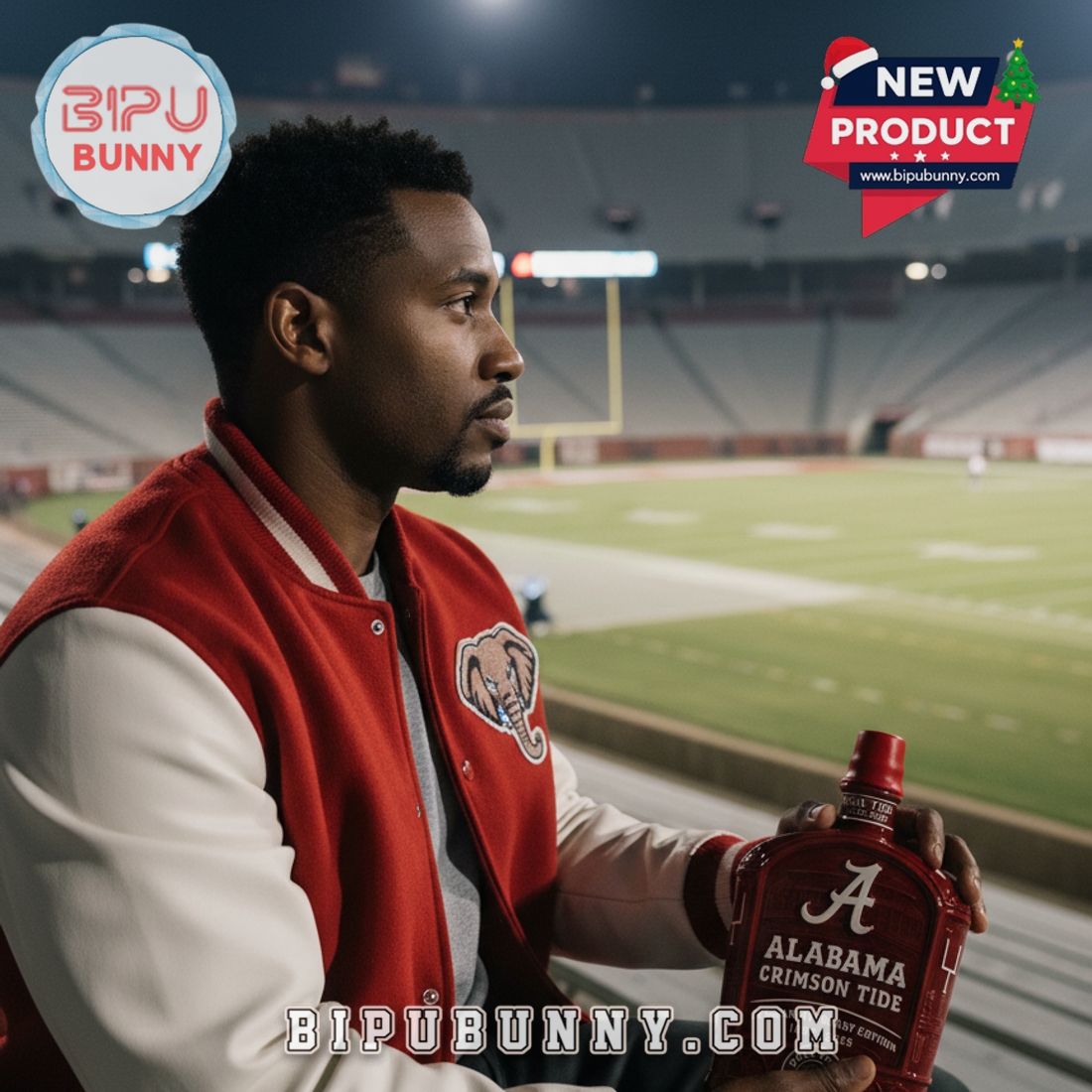 Alabama Crimson Tide 133rd Anniversary Whiskey Bottle Alabama Crimson Tide 133rd Anniversary Whiskey Bottle