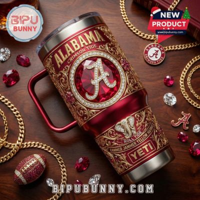 Alabama Crimson Tide 40oz Tumbler With Handle