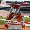 Crimson Tide whiskey bottle with horse figure cap and elephant centerpiece!