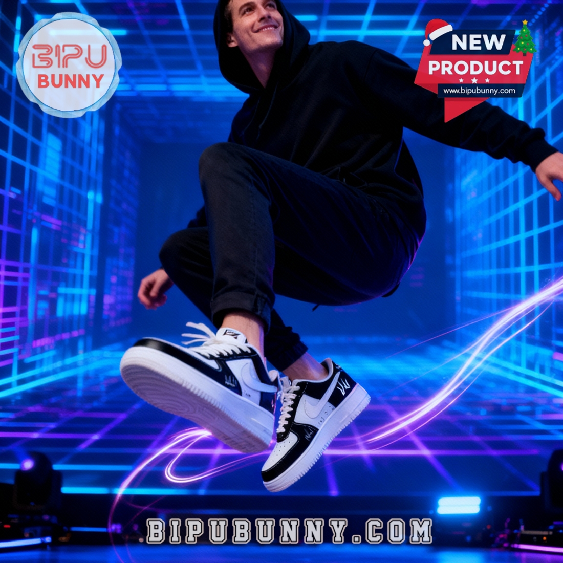 Alan Walker Walkerworld Tour Black Air Force 1 Sneakers Alan Walker Walkerworld Tour Black Air Force 1 Sneakers