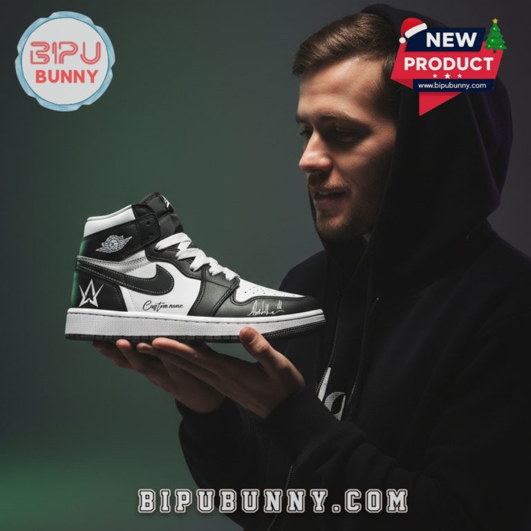 Alan Walker Walkerworld Tour Black Air Jordan 1 Sneakers - Bipubunny Store