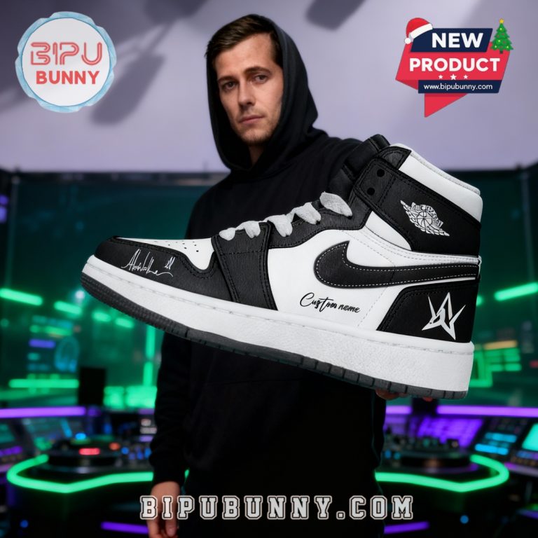 Alan Walker Walkerworld Tour Black Air Jordan 1 Sneakers - Bipubunny Store