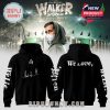 Black hoodie with Alan Walker’s signature and 