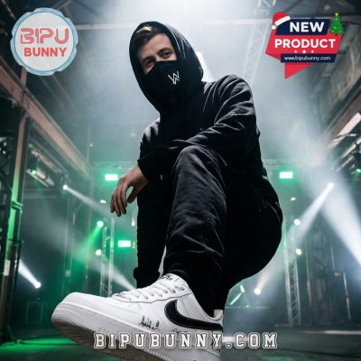 Alan Walker Walkerworld Tour White Air Force 1 Sneakers Alan Walker Walkerworld Tour White Air Force 1 Sneakers