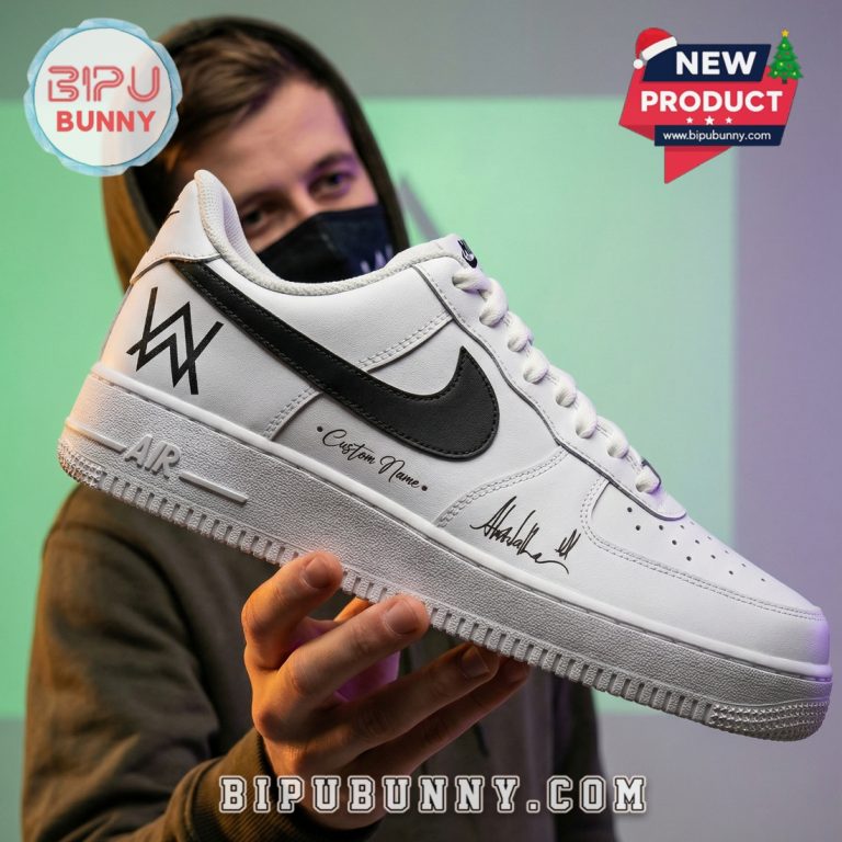 Alan Walker Walkerworld Tour White Air Force 1 Sneakers - Bipubunny Store