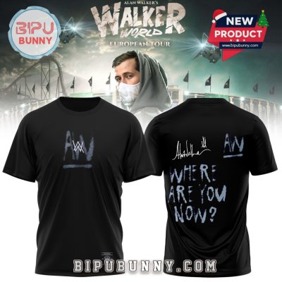 Alan Walker Where Are You Now Signatures Shirt