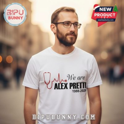 Alex Pretti 1988-2026 Memories White Shirt