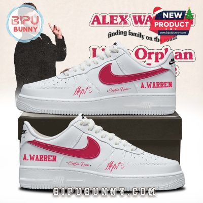 Alex Warren’s Little Orphan Alex Tour 2026 Air Force 1