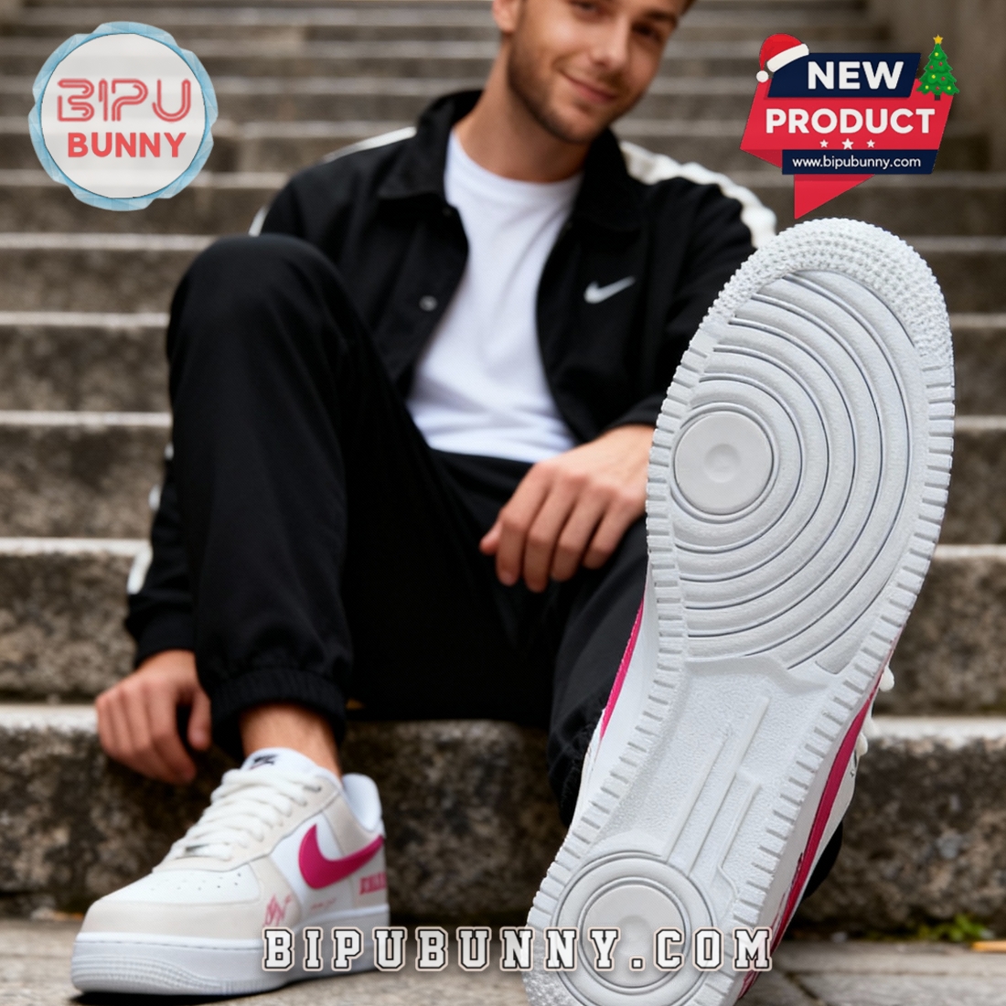 Alex Warren’s Little Orphan Alex Tour Air Force 1 Sneakers Alex Warren’s Little Orphan Alex Tour Air Force 1 Sneakers