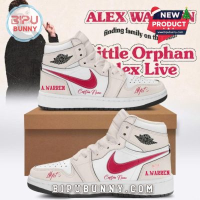 Alex Warren’s Little Orphan Alex Tour Air Jordan 1 Sneakers