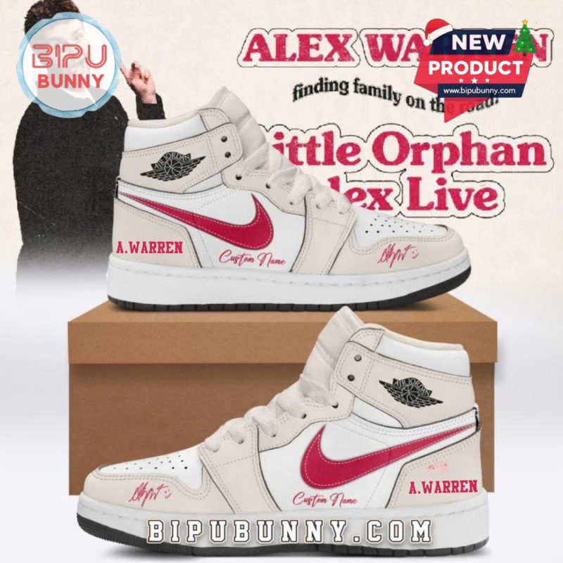Alex Warren’s Little Orphan Alex Tour Air Jordan 1 Sneakers