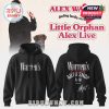 Black hoodie with Warren Auto Shop text on the chest large logo on the back and a stylish autograph detail suitable for everyday wear!
