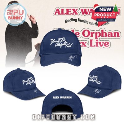 Alex Warren’s Little Orphan Alex Tour Red Hoodie And Cap