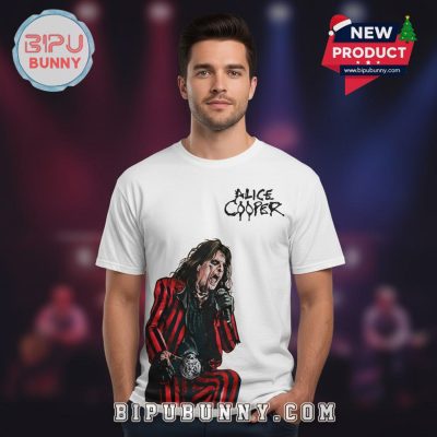 Alice Cooper 2026 Tour Schedule White Shirt