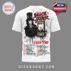 Alice Cooper 2026 Tour White Shirt. Official merchandise featuring tour dates.
