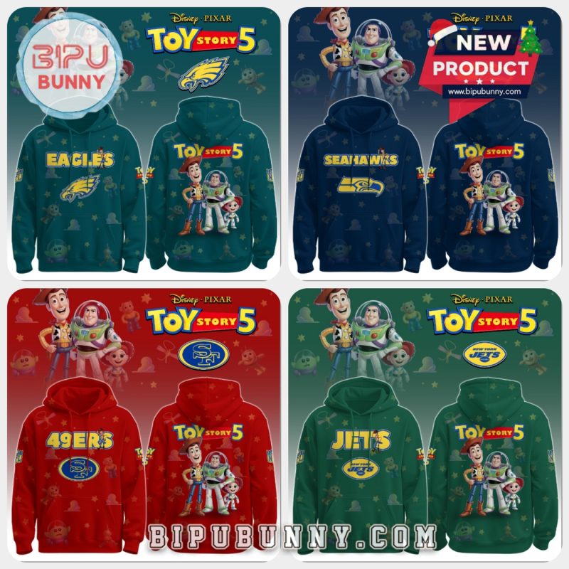 All Team NFL x Toy Story 5 Limited Edition Hoodie