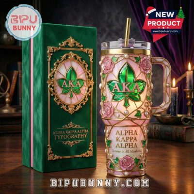 Alpha Kappa Alpha Premium 40oz Tumbler