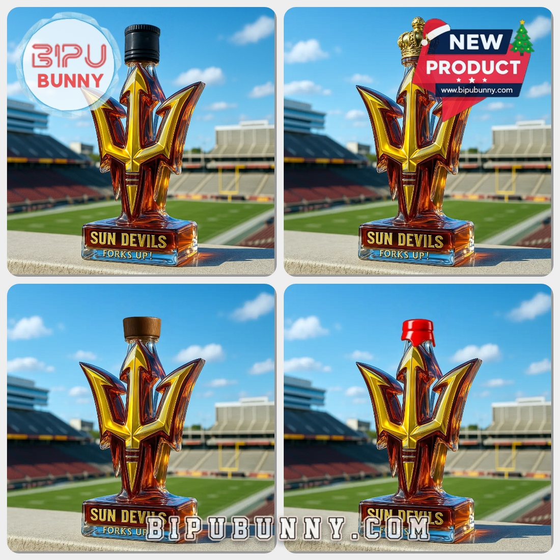 Arizona State Sun Devils Limited Edition Whiskey Bottle Arizona State Sun Devils Limited Edition Whiskey Bottle