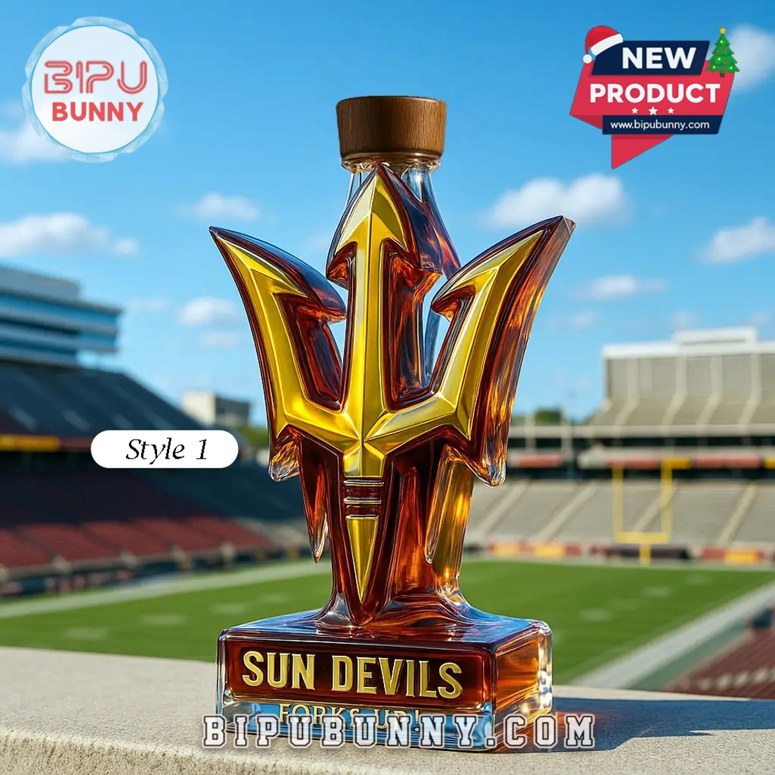 Arizona State Sun Devils Limited Edition Whiskey Bottle Arizona State Sun Devils Limited Edition Whiskey Bottle
