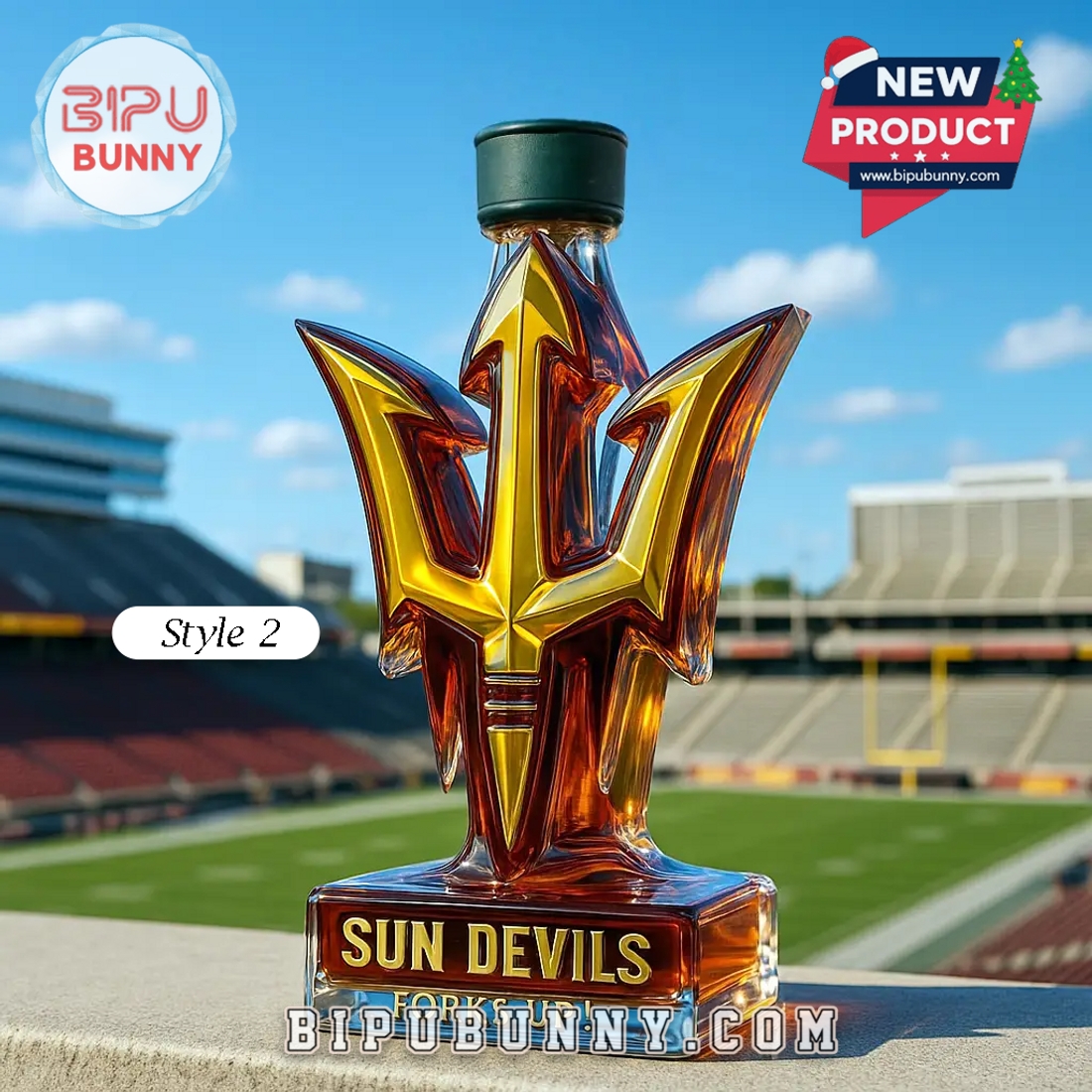 Arizona State Sun Devils Limited Edition Whiskey Bottle Arizona State Sun Devils Limited Edition Whiskey Bottle