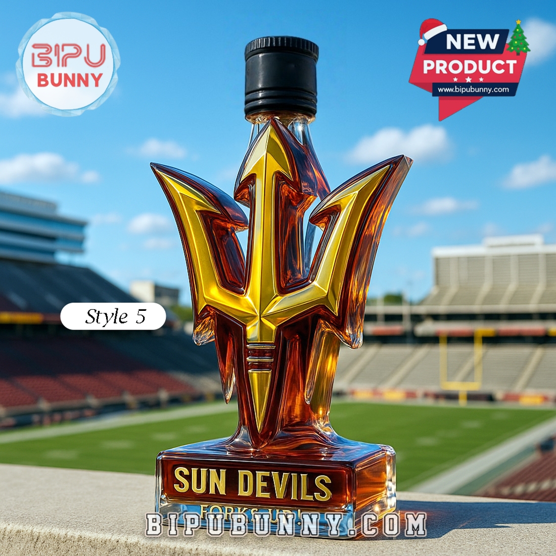 Arizona State Sun Devils Limited Edition Whiskey Bottle Arizona State Sun Devils Limited Edition Whiskey Bottle