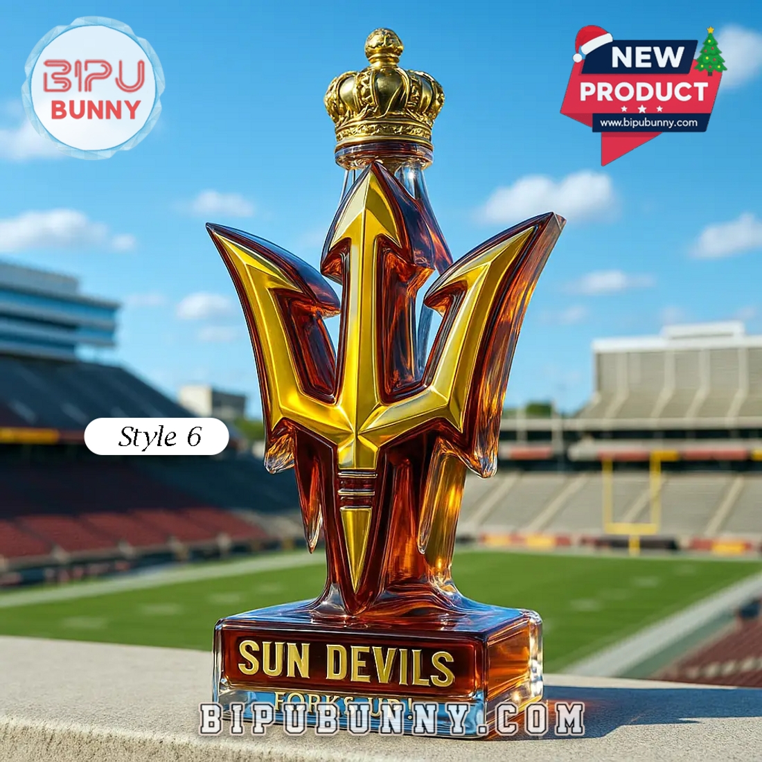 Arizona State Sun Devils Limited Edition Whiskey Bottle Arizona State Sun Devils Limited Edition Whiskey Bottle