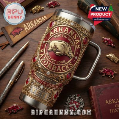 Arkansas Razorbacks 40oz Tumbler With Handle